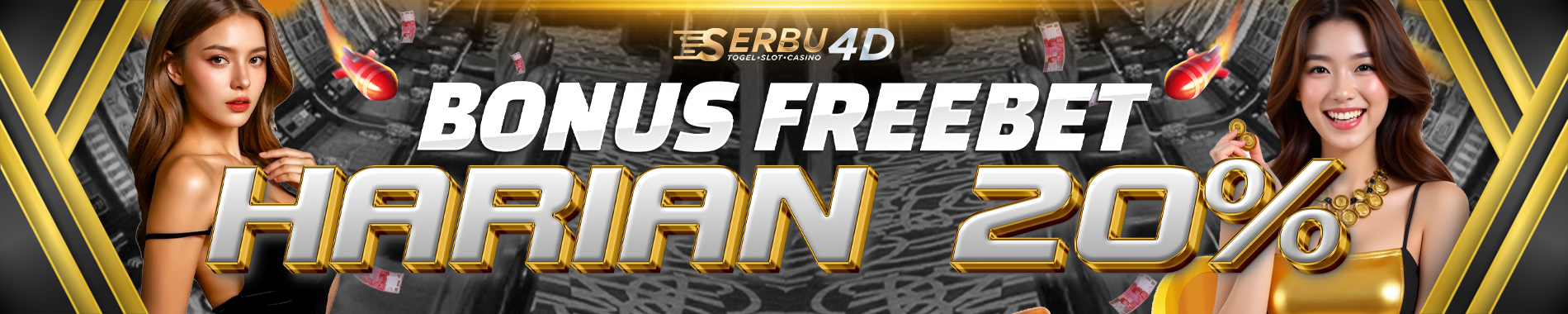 SERBU4D: Situs Slot Gacor Terpercaya Bonus Freebet Setiap Hari